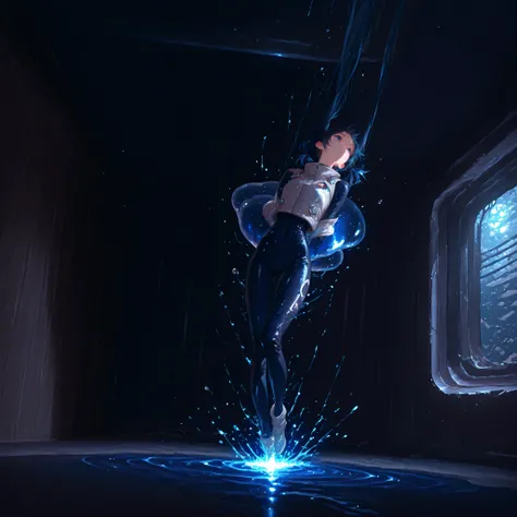 (Inside a shabby spaceship:1.7)、night、(Body floats:1.6)、Wide々A stylish interior、Ruins、Space Suit、Dark Blue Hair、height twin tails、
Active women、score_9,score_8_up,score_7_up,top quality, detailed clothing、femininity(femininity)、dynamic angle、Dynamic Action...