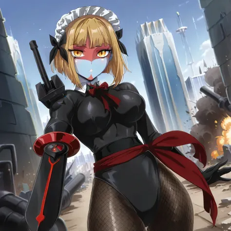 (((weapon, cannon, cannon on shoulder, futuristic cannon)))