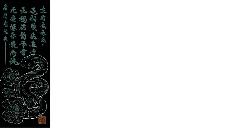 Left band made of chinese paper, traditional chinese decoration, animals, chinese design, masterpiece, high_res, highest, score_9, flowers, animals on paper, chinese design, (horizontal band of chinese paper:1.4), horizontal band of a chinese scenery, myth...