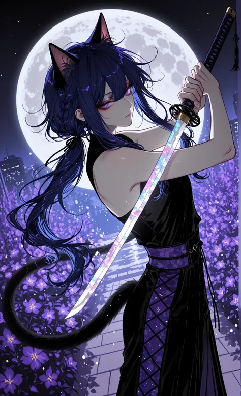 (masterpiece, best quality, ultra-detailed, absurdres, intricate details, sharp focus), hotatenshi, sheya, noriuma, bombyoon, shine, nama udon, catsubun kkst0904, rikuwo, huangdanlan, jane mere, otonoha aika, Tokyo Street, 1girl, solo, cat girl, cat ears, ...