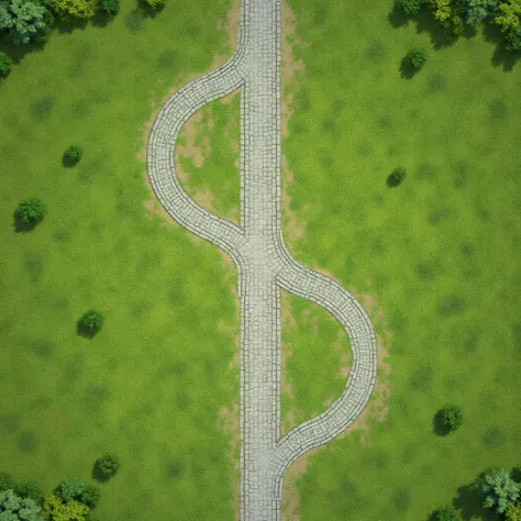 RPGmap, Isometric 2D planar view strictly from above in the form of a 2D map for a board game flat field emerald grass, marble brick roads in elven style (no trees, no bushes)