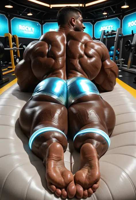 masterpiece, best quality, amazing quality, high quality, Very Awa, RAW photo, (Perfectly Photorealistic Style), (Perfectly Anatomically Correct). (Human), (1boy:1.2), (Huge Adult Male muscular bara Human Brazilian Man), Himbo, Very Masculine, Huge Man, (D...