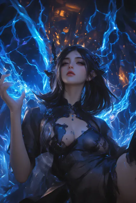 Evolution is the increase of complexity of complex systems., Holy Sexy Elf, Big Breasts, Age 17, Dark Haired, Sexy Pose, Fearless Smile