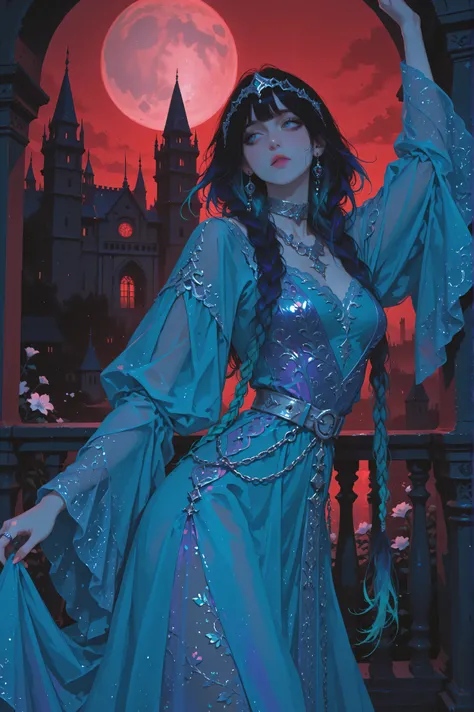 anime style, anime coloring, 8k, HDR, extremely detailed face and eyes, beautiful face and eyes, solo, beautiful, cool, masterpiece, top quality, great quality, dynamic pose, background, highres, matte colouring, flat colouring, matte skin, 1girl, young wo...