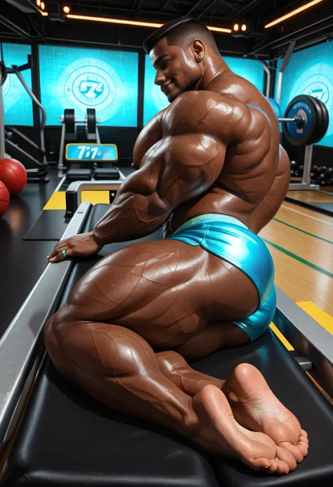 masterpiece, best quality, amazing quality, high quality, Very Awa, RAW photo, (Perfectly Photorealistic Style), (Perfectly Anatomically Correct). (Human), (1boy:1.2), (Huge Adult Male muscular bara Human Brazilian Man), Himbo, Very Masculine, Huge Man, (D...