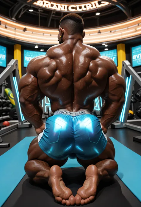 masterpiece, best quality, amazing quality, high quality, Very Awa, RAW photo, (Perfectly Photorealistic Style), (Perfectly Anatomically Correct). (Human), (1boy:1.2), (Huge Adult Male muscular bara Human Brazilian Man), Himbo, Very Masculine, Huge Man, (D...