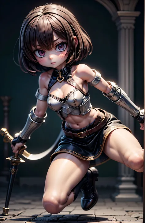 高解像度, 8Kの壁紙, 以上から最高品質, キュートな性格の女性騎士がパーフェクトな戦闘中position, small 守護の冠がバトルショートの準備を強化, ふわふわの毛, 大きな expressive な瞳で、決意と自然な甘さの組み合わせを示します, (詳細な目:1.2), (シャープアイ:1.1), 放ちます、round face それはかなり魅力的に見える, (スムーススキン:1.1), (ツヤのある肌:1.2), 小さな猫の肩当てやハート型のチェーンメイルなど、かわいいカスタマイズが施された精...