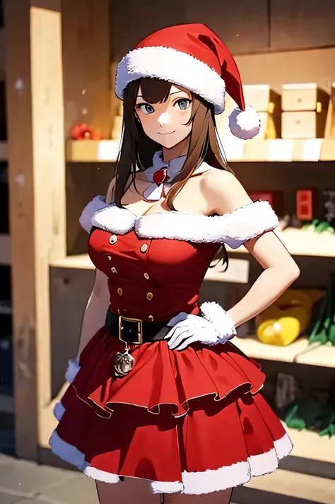 ((perfect anatomy)), (photo realistic), (very aesthetic), (highres), (detailed eyes), (top quality), (Realistic), (Super Detailed), (masterpiece), (top quality), (very detailed), (ultra detail), (Super detail), 1girl, bag, bare shoulders, bell, breasts, ca...