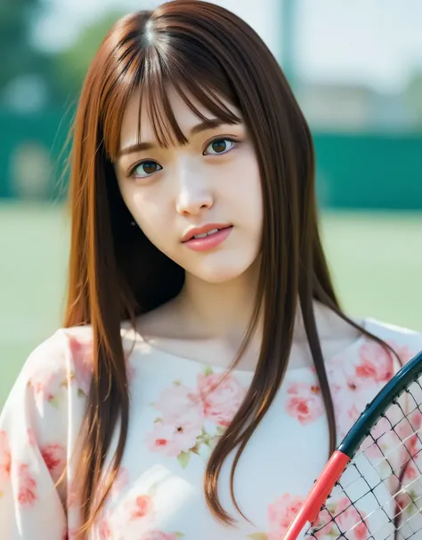 Japanese idol, cinematic photobook. Elements that add color to the photobook layout style. Top quality, masterpiece, ultra high resolution ((highest quality, 8K, masterpiece: 1.3)), beautiful woman, one woman, large: 1.3, slim figure: 1.1, toned abs, dark ...