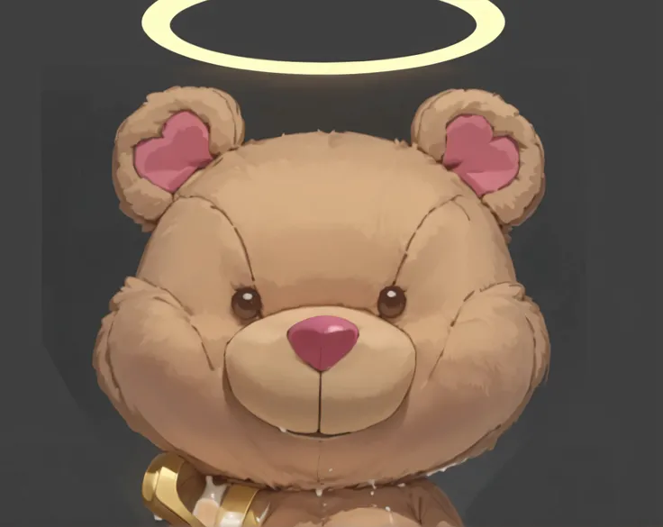  T3DDYB34R, teddyBear, Bear,  ( is intricate:1.1), (high detail:1.2), (Soft Focus), (masterpiece after sex, best quality, 4K, 2k,  milk, Ridiculous Results)