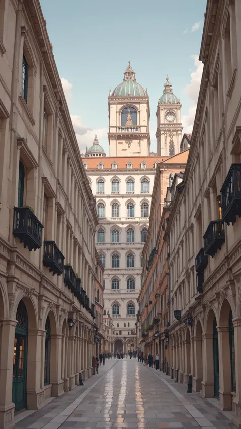 Venice Building, ((VeniceBuilding)), ((masterpiece)), ((best quality)), scenery, outdoor, real world location, building, sky, ancient building with stone facade