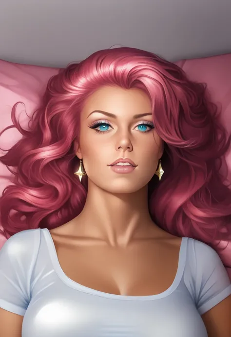 ((perfect anatomy)), (photo realistic), (very aesthetic), (highres), (detailed eyes), (top quality), (Realistic), (Super Detailed), (masterpiece), (top quality), (very detailed), (ultra detail), (Super detail), Lying in bed, absurd, Japanese, beautiful wom...