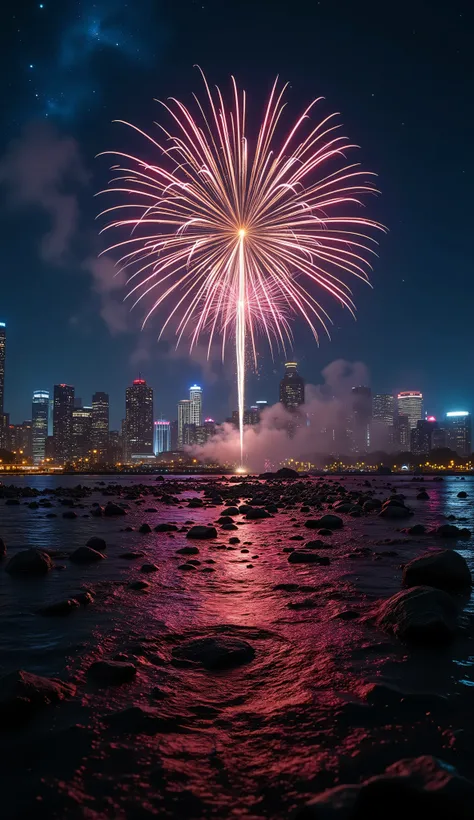 
20
"Bright fireworks over the metropolis"
"LARGE"
