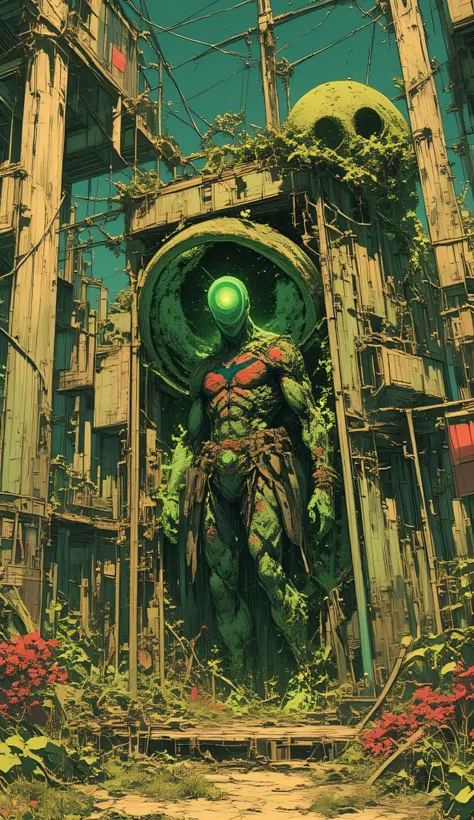 the hallucinatory art of dark Knight near a giant tree, Psychedelic Surreal Art , Shamanistic horror LSD art, terrifying surrealist art , Ultra Detailed Fantastic Art , High Resolution Fantastic Art , Tool Band Art,