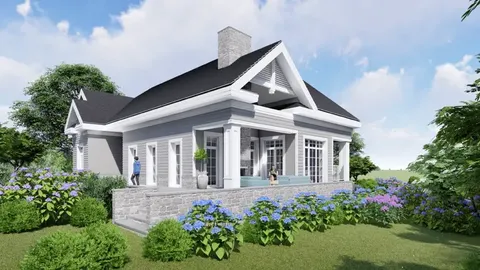 Turn my little house into a castle.