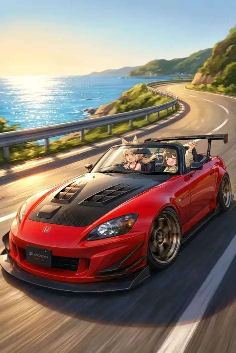 夕暮れドライブ