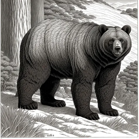 bear, by kentaro miura