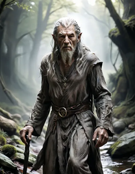 Gandalf from the lords of the ring,