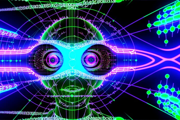 mind-signal transmission peaked distorted bent, unrestrained neuroreceivers short-circuit, system parameters over-gained. nervet...