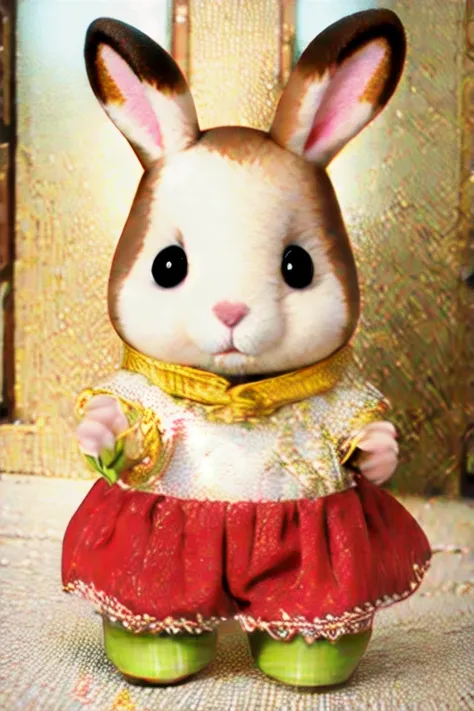 sylvanianfamilies, rabbit, cute, <lora:sylvanianfamilies-768x768-mix-ReVAnimated:0.6>