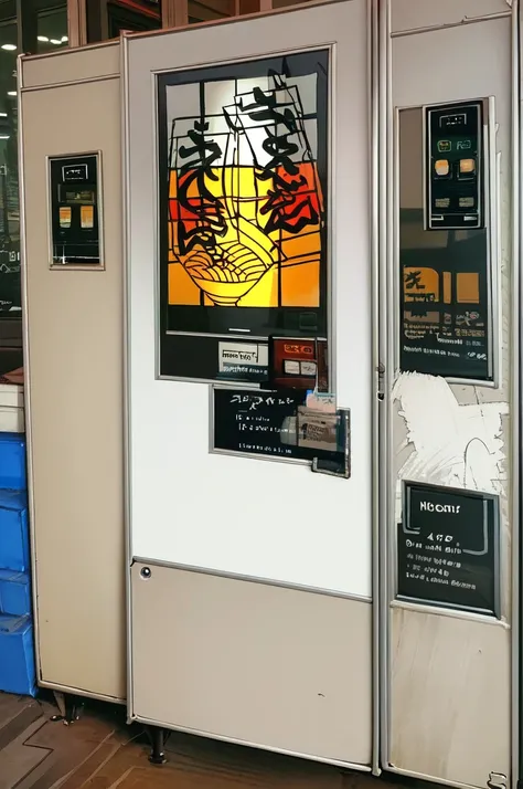 うどん自販機（神戸）Udon vending machine (Kobe,Japan)