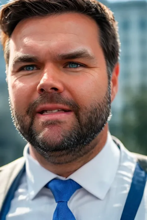 j. d. vance <lora:senate_070_j._d._vance:0.65> , face closeup, face focus, shirt, formal, suit, collared shirt, white shirt, jacket,
capitol hill at background,
best quality, masterpiece, HDR, professional, studio quality, highres,