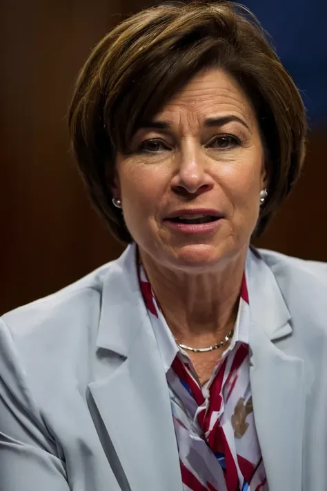 amy klobuchar <lora:senate_045_amy_klobuchar:0.65> , face closeup, face focus, shirt, formal, suit, collared shirt, white shirt, jacket,
capitol hill at background,
best quality, masterpiece, HDR, professional, studio quality, highres,