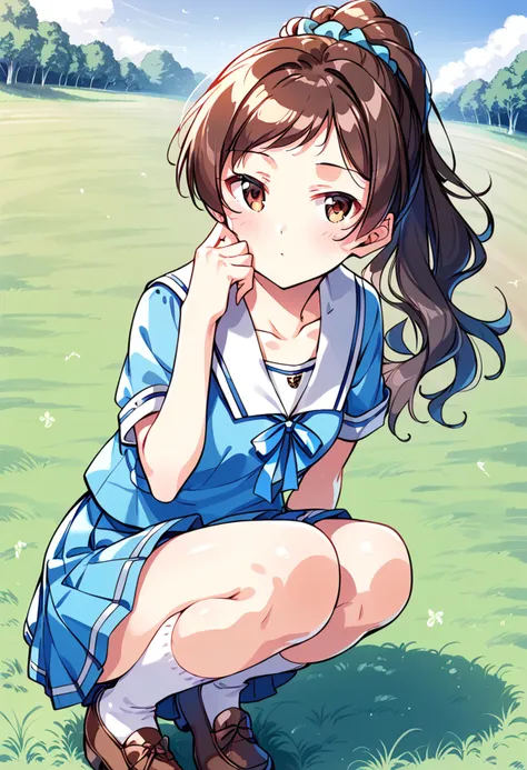 score_9, score_8_up, score_7_up, source_anime break
kitazawa shiho, summer-jhs, 1girl, brown hair, solo, squatting, brown eyes, ...