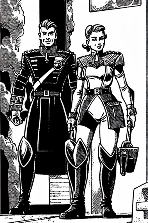 PBOldRifRPGStyle PBOldRifRPGStyle PBOldRifRPGStyle a man and woman in uniform