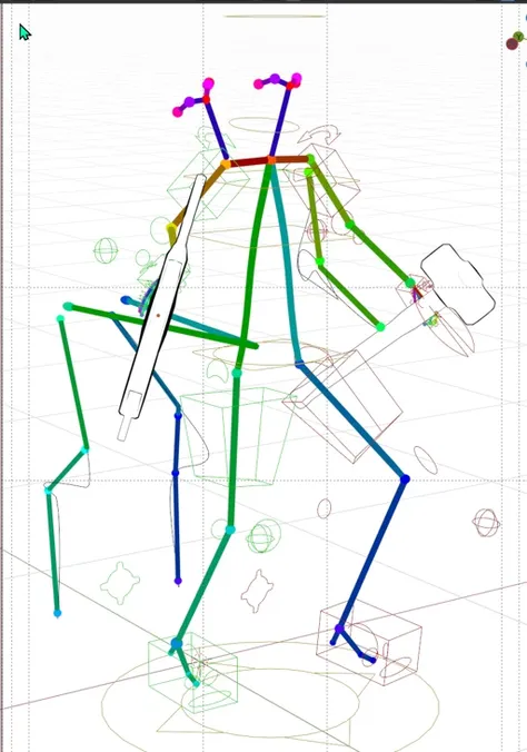 Openpose Blender Rig OPii オピー OpenPose Blender RIG - SeaArt AIモデル