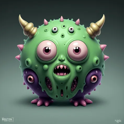 a fantz monster design, funny, ultra detailed, slime, blob  <lora:funnycreatures_v1:0.7>