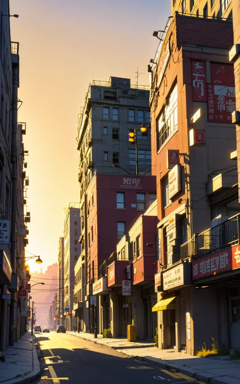 golden hour, architecture, "at the armageddon Factory"