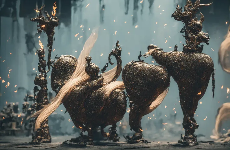 1boy Wear armor,(outside:2),solo,weirdness chinese,flame,soft light,(Full-body photo),lantern,(smoke),(Chinese architecture),sword,wallpaper, beautiful studio soft light, rim light,
Ultra-high quality, (Masterpiece, best quality, complex details: 1.2),Wei...