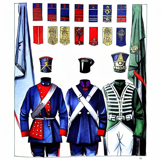 Historical European Uniforms LoRA