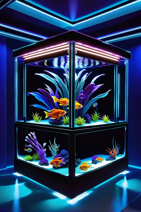 solid colors, well-lit interior, in a fusion aquarium<lora:EnvyFacetedXL01:1>