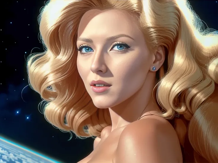 highest quality, masterpiece, (vintage adult animation), still frame from Heavy Metal 1981, of beautiful blonde haired space vixen, (detailed face), nsfw, (rotoscope), eastman color negative, Metrocolor, award-winning, (film grain:0.8)