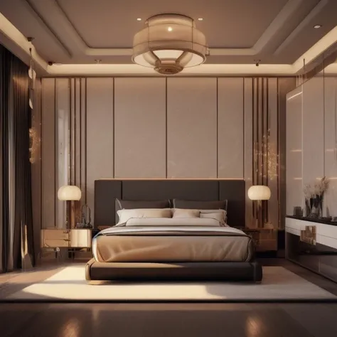 Luxury style bedroom