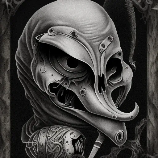 mdjrny-v4 style Plague Doctor, Antique, Old, Vintage, Gothic,Morbid, Black Death ,Halloween ,Memento, Mori Illustration ,Fine Art