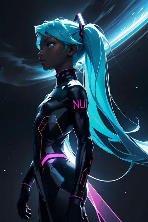 (masterpiece, best quality, highly detailed, dynamic angle, 8k)
dark celestialskin body , void cosmic body, colored skin, flat color, jet black skin, silhouette,<lora:CelestialSkin2:0.9> 1girl, looking at viewer,simple background, hatsune miku, cloudy sky ...