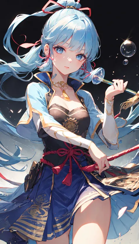 (masterpiece), (best quality), (ultra detailed),(disheveled hair),(illustration), (1girl), (Fashionable clothing), standing, Fashion model, looking at viewer, (interview), (simple background),beautiful detailed eyes, delicate beautiful face, Floating,(high...