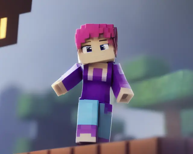 Minecraft art style???