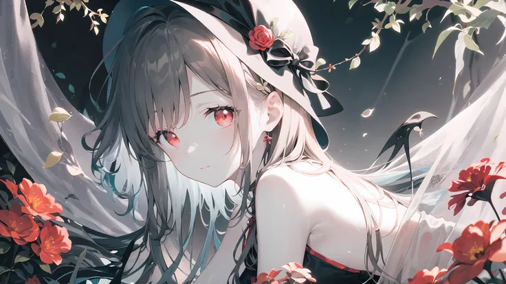 {{{{masterpiece}}}}, {{{hyper detailed}}}, {{{highres}}}, {{good anatomy}}, (((best quality))), ((an extremely delicate and beautiful)), {{an extremely detailed and delicate}}, {8k cg wallpaper}, {{illustration}}, (greyscale with colored background:1.25), ...