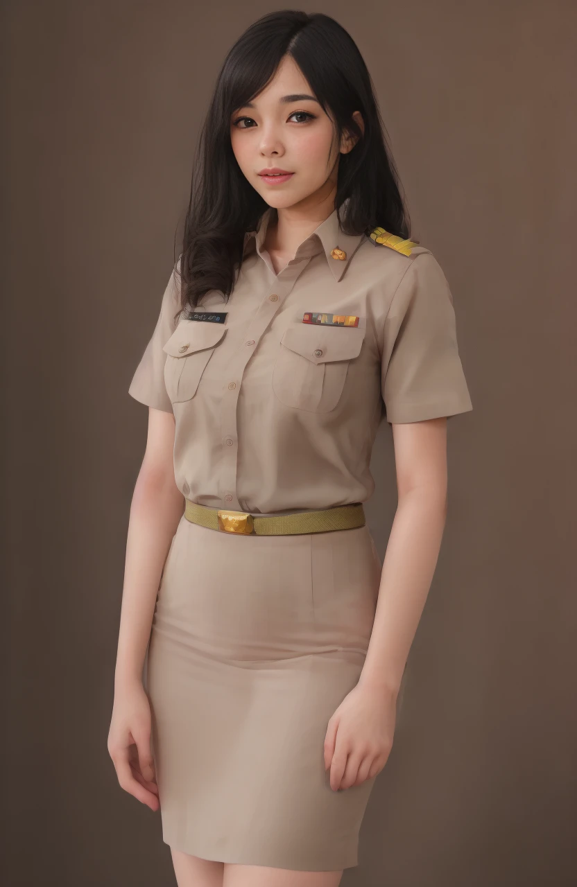 Thai female teacher uniform