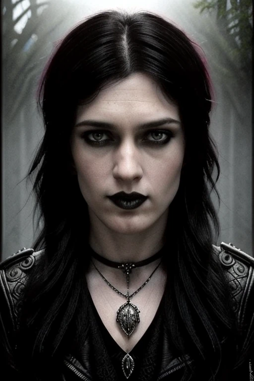 stunning 30 year old <lora:tmra:0.6> gothic punk rock with big tits, high detail, grunge, dark, gritty, realistic, sharp details, subsurface scattering, raytracing, dreamy, magical, mystifying, obscure, surreality, 4k, ultrarealistic, octane render, cinem...