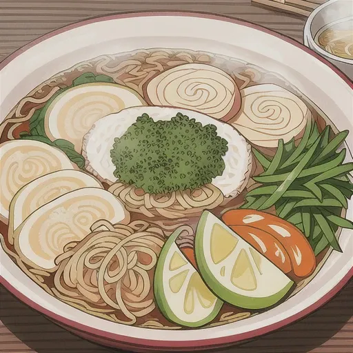 highly detailed raw drawing of (a bowl of hot steamy ramen), (intricate details)