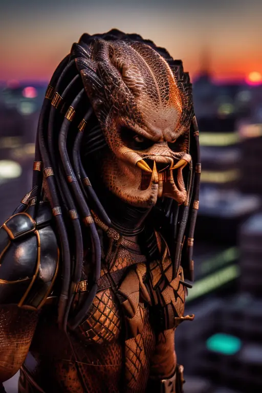 Yautja - The PREDATOR - v.1 No Helmet