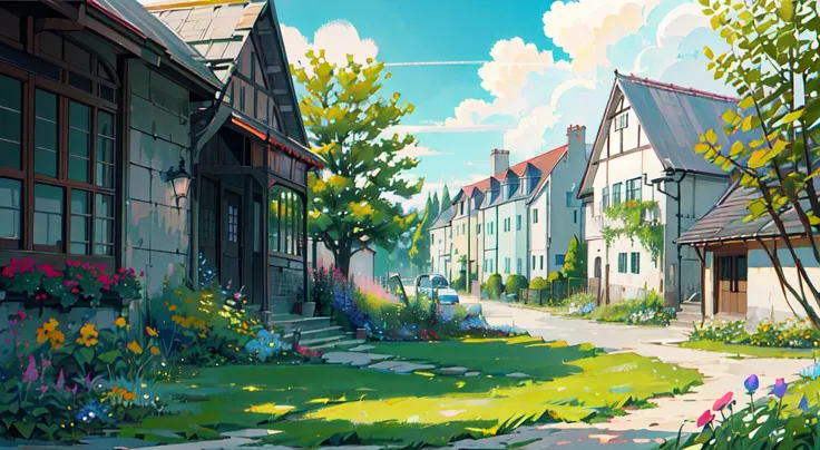 masterpiece,best quality,official art,extremely detailed cg unity 8k wallpaper,outdoors, animal, spring \(season\), cloudy sky,s...