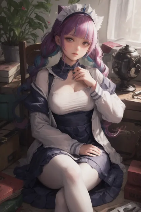 1girl, solo, full body, (masterpiece:1.21), (best quality:1.2), colorful, (illustration:1.2), (cinematic lighting:1.1)
<lora:minatoAquaNekomimiVer_v1:0.5> <lora:minatoAquaMaidVer_v1:0.5> <lora:beautifuleyeslikeness_halfBody:0.2>

In this whimsical and fant...