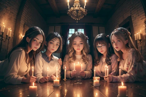 Jasmine, Claire, Beatrice, Madison, and Ellie