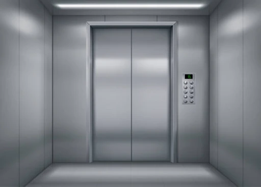 Stuck in an elevator with your anthro boss!